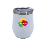 branded Monaco Double Wall Mug, from our range of promotional Reusable Coffee Cups - Metal