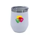 branded Monaco Double Wall Mug, from our range of promotional Reusable Coffee Cups - Metal