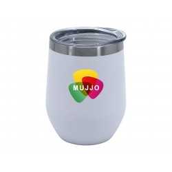 branded Monaco Double Wall Mug, from our range of promotional Reusable Coffee Cups - Metal