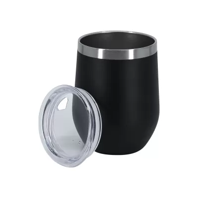 branded Monaco Double Wall Mug, from our range of promotional Reusable Coffee Cups - Metal