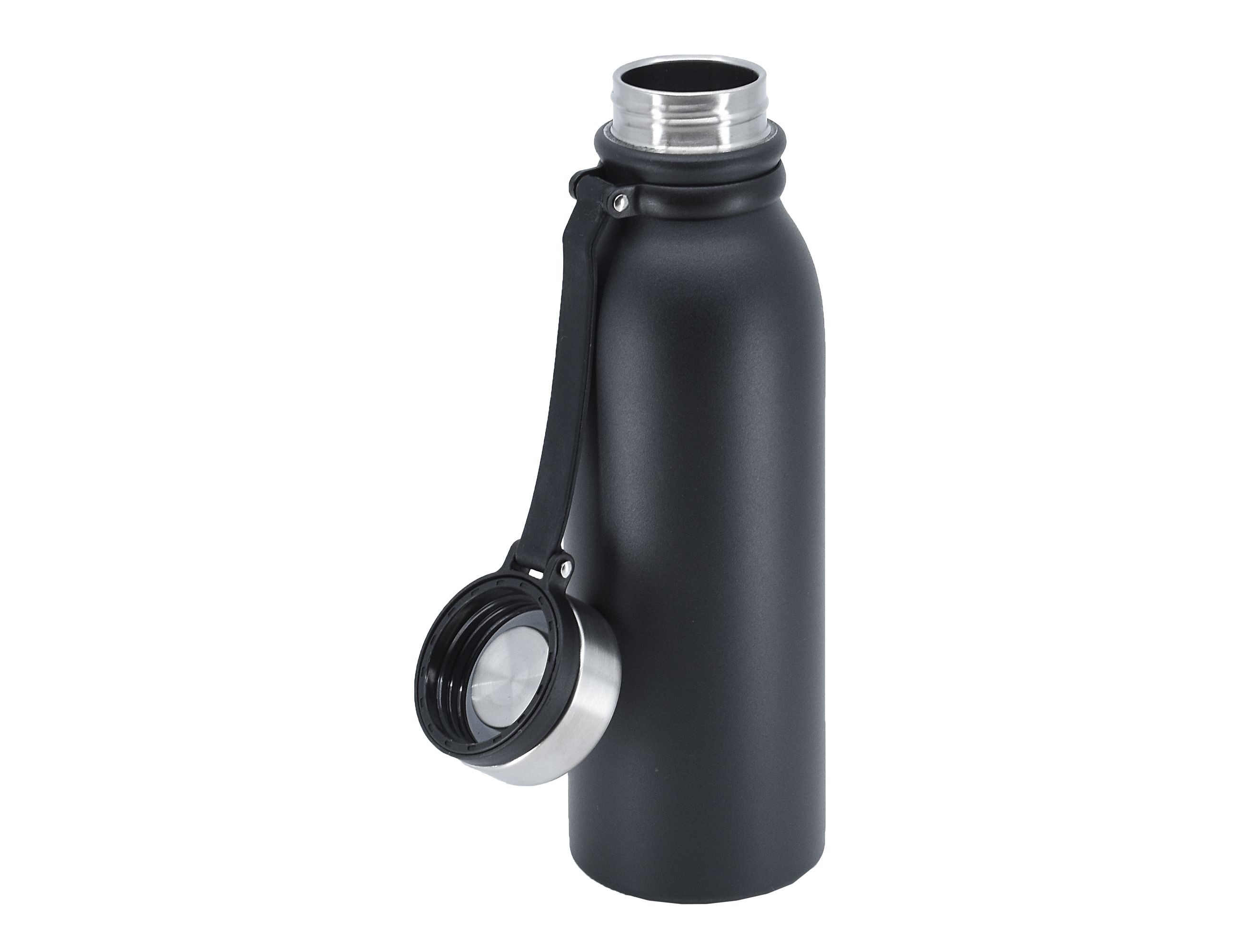 branded Andorra 600ml Vacuum Flask, from our range of promotional Drink Bottles - Metal