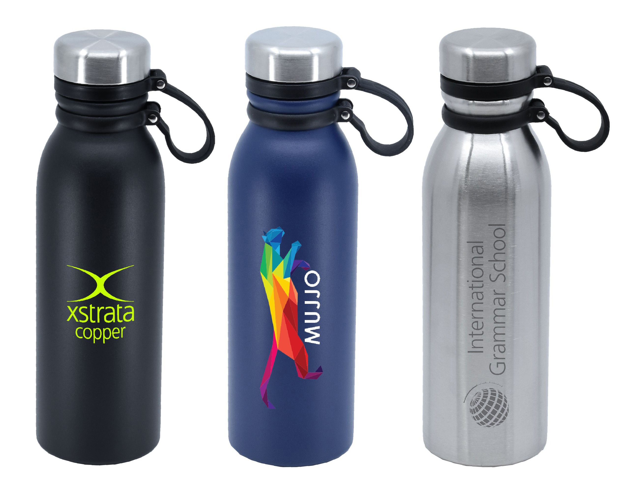 branded Andorra 600ml Vacuum Flask, from our range of promotional Drink Bottles - Metal