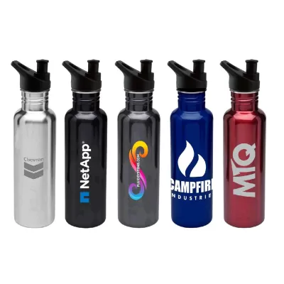 branded Ranger 750ml Stainless Steel Bottle, from our range of promotional Drink Bottles - Metal