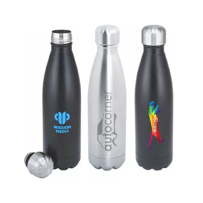 branded Venice 500mlVacuum Flask replaced by R02, from our range of promotional Drink Bottles - Metal