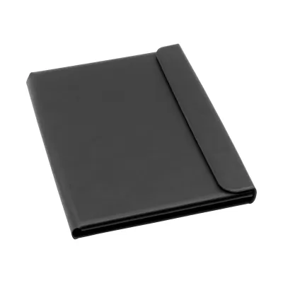 branded Remote Work A4 Portfolio, Black, from our range of promotional Tablet Compendiums & Holders