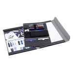 Tablet Compendiums &amp; Holders  - Remote Work A4 Portfolio, Black