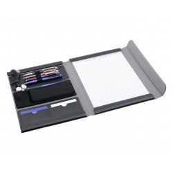 Tablet Compendiums & Holders - Remote Work A4 Portfolio, Black