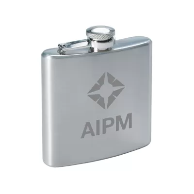 branded Turin Hip Flask 6oz., from our range of promotional Hip Flasks