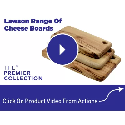 branded Lawson Cheese Board 25cm, from our range of promotional Cheese Gift Sets