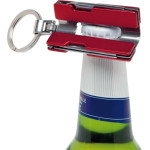 branded Pop-Top Keyring, from our range of promotional Bottle Openers