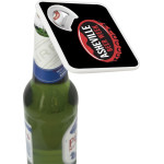 branded Bottle Bud Opener-Coaster (new style), from our range of promotional Bottle Openers