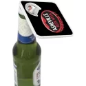 branded Bottle Bud Opener-Coaster (new style), from our range of promotional Bottle Openers