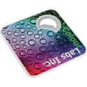 branded Bottle Bud Opener-Coaster (new style), from our range of promotional Bottle Openers