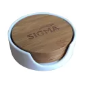 branded Brunswick Coaster Set, from our range of promotional Coasters