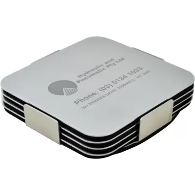 branded Strata Coaster Set, from our range of promotional Coasters