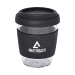 branded Cafe Cup Large - 390ml, from our range of promotional Reusable Coffee Cups - Glass