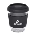 branded Cafe Cup Large - 390ml, from our range of promotional Reusable Coffee Cups - Glass