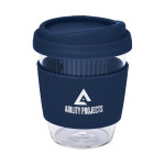branded Cafe Cup Large - 390ml, from our range of promotional Reusable Coffee Cups - Glass