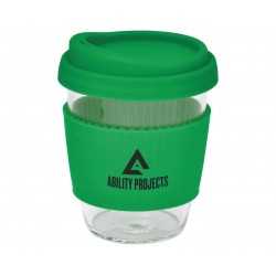 branded Cafe Cup Large - 390ml, from our range of promotional Reusable Coffee Cups - Glass