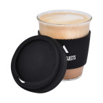 branded Cafe Cup Large - 390ml, from our range of promotional Reusable Coffee Cups - Glass