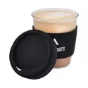 branded Cafe Cup Large - 390ml, from our range of promotional Reusable Coffee Cups - Glass
