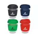branded Cafe Cup Large - 390ml, from our range of promotional Reusable Coffee Cups - Glass