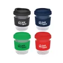 branded Cafe Cup Medium - 290ml, from our range of promotional Reusable Coffee Cups - Glass