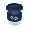 branded Cafe Cup Medium - 290ml, from our range of promotional Reusable Coffee Cups - Glass