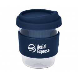 branded Cafe Cup Medium - 290ml, from our range of promotional Reusable Coffee Cups - Glass