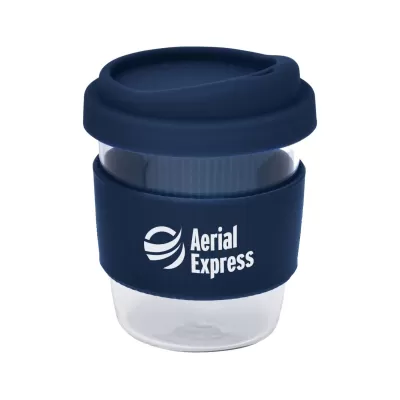 branded Cafe Cup Medium - 290ml, from our range of promotional Reusable Coffee Cups - Glass