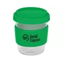 branded Cafe Cup Medium - 290ml, from our range of promotional Reusable Coffee Cups - Glass