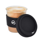 branded Cafe Cup Medium - 290ml, from our range of promotional Reusable Coffee Cups - Glass