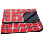 Picnic Blankets  - Antigua Picnic Rug, Red Check
