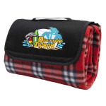 Picnic Blankets  - Antigua Picnic Rug, Red Check