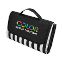 branded Ascot Picnic Rug, Black - Extra Large, from our range of promotional Picnic Blankets