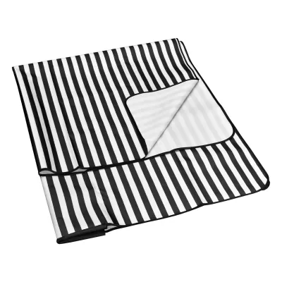 branded Ascot Picnic Rug, Black - Extra Large, from our range of promotional Picnic Blankets