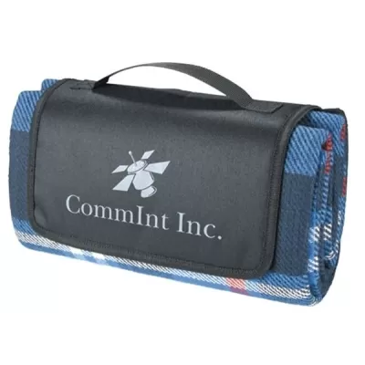 branded Barrington Picnic Rug, from our range of promotional Picnic Blankets