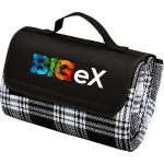 Picnic Blankets  - Jenolan Picnic Rug, Black/White