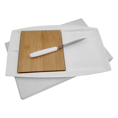 branded Jumbo Party Plate, from our range of promotional Cheese Sets