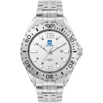 branded Watch, Mens - Stainless Steel Band, from our range of promotional Corporate Watches