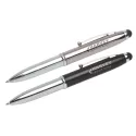 branded Economy 3-Way Stylus Pen &amp; Torch, from our range of promotional Metal Promotional Pens