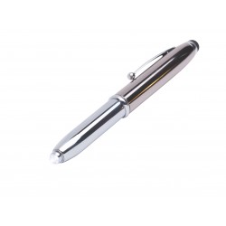 branded Economy 3-Way Stylus Pen & Torch, from our range of promotional Metal Promotional Pens