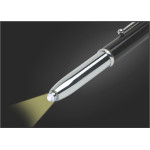 branded Economy 3-Way Stylus Pen &amp; Torch, from our range of promotional Metal Promotional Pens