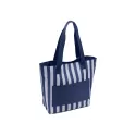 branded Ascot Beach Tote, Navy, from our range of promotional Shopping Tote Bags