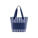 branded Ascot Beach Tote, Navy, from our range of promotional Shopping Tote Bags
