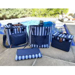 Shopping Tote Bags  - Ascot Beach Tote, Navy