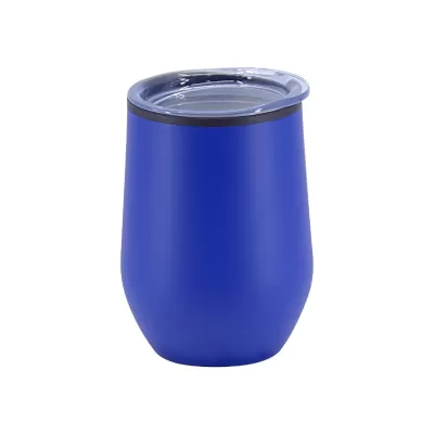 branded Naples 350ml Double Wall Mug, from our range of promotional Reusable Coffee Cups - Metal