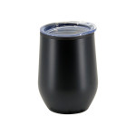 branded Naples 350ml Double Wall Mug, from our range of promotional Reusable Coffee Cups - Metal