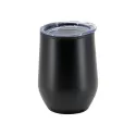 branded Naples 350ml Double Wall Mug, from our range of promotional Reusable Coffee Cups - Metal