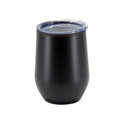 branded Naples 350ml Double Wall Mug, from our range of promotional Reusable Coffee Cups - Metal